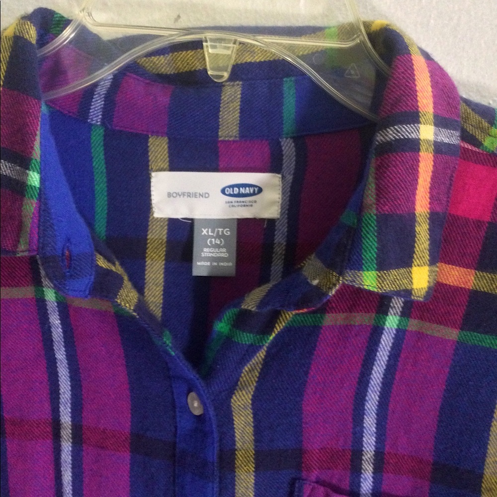 Blue Flannel Shirt